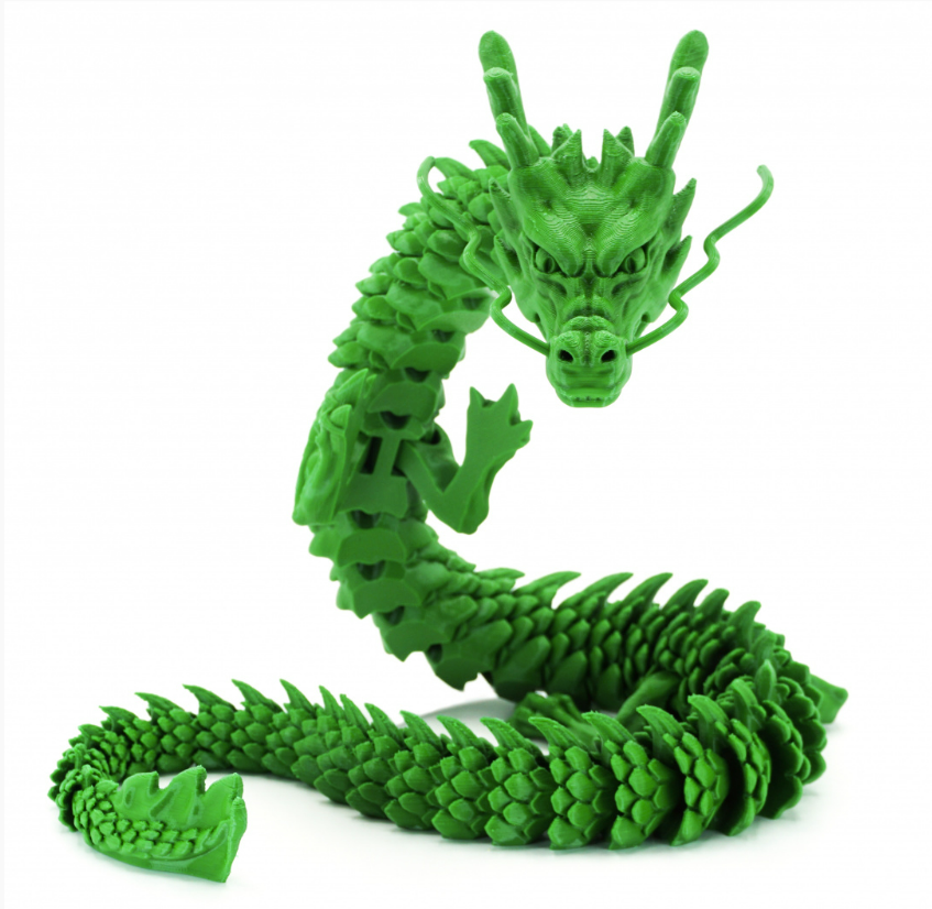 articulated dragon stl files, articulated dragon 3d prints, best articulated dragon 3d prints