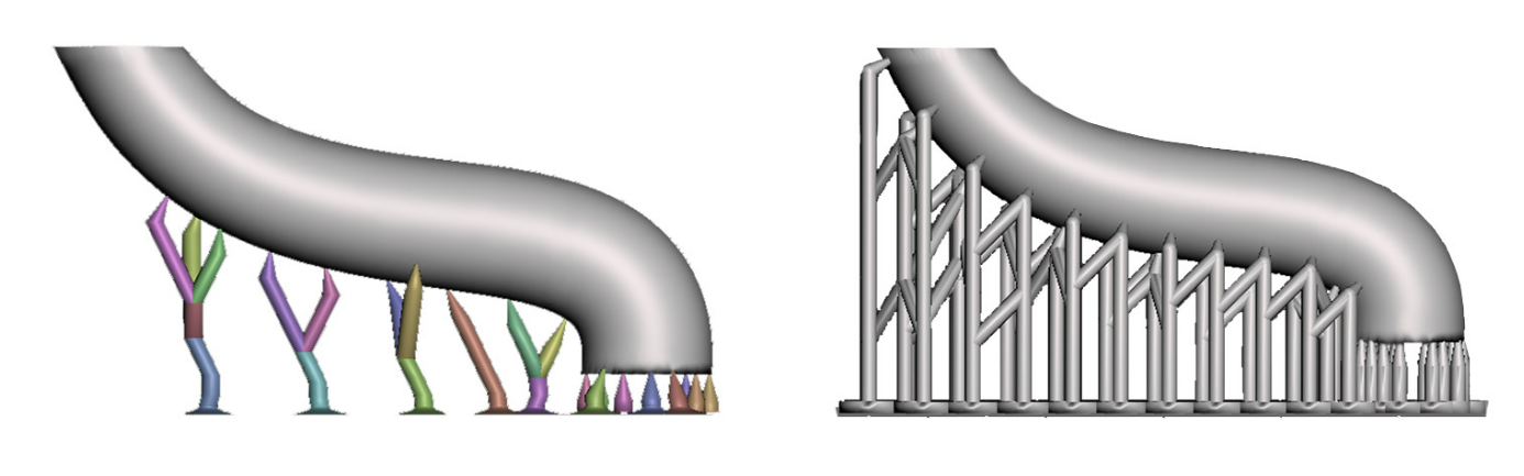 3d printing support, 3d printed supports